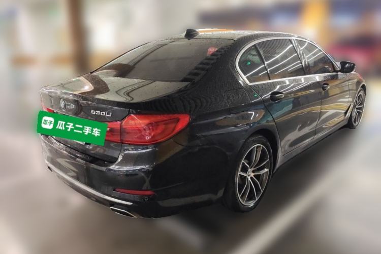 Used BMW 5 Series 2020 530Li Leading Edition Luxury Package Rear Right 45 Deg