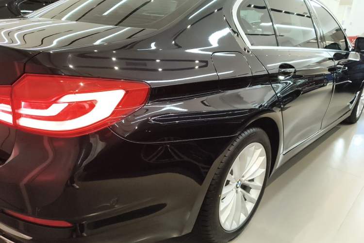 Used BMW 5 Series 2020 530Li Luxury Edition Premium Package Rear Right 45 Deg