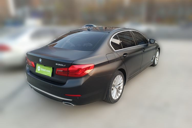 Used BMW 5 Series 2020 530Li Leading Edition Luxury Package Rear Right 45 Deg