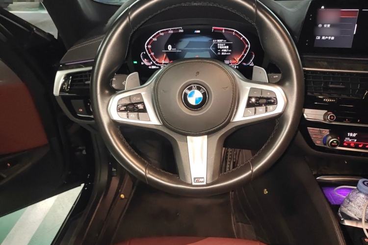 Used BMW 5 Series 2020 530Li Luxury Edition M Sport Package Steering Wheel