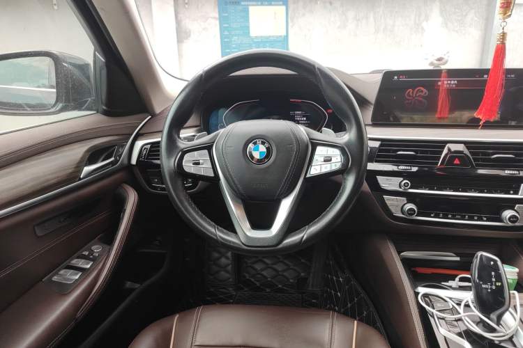 Used BMW 5 Series 2020 530Li Leading Edition Luxury Package Steering Wheel