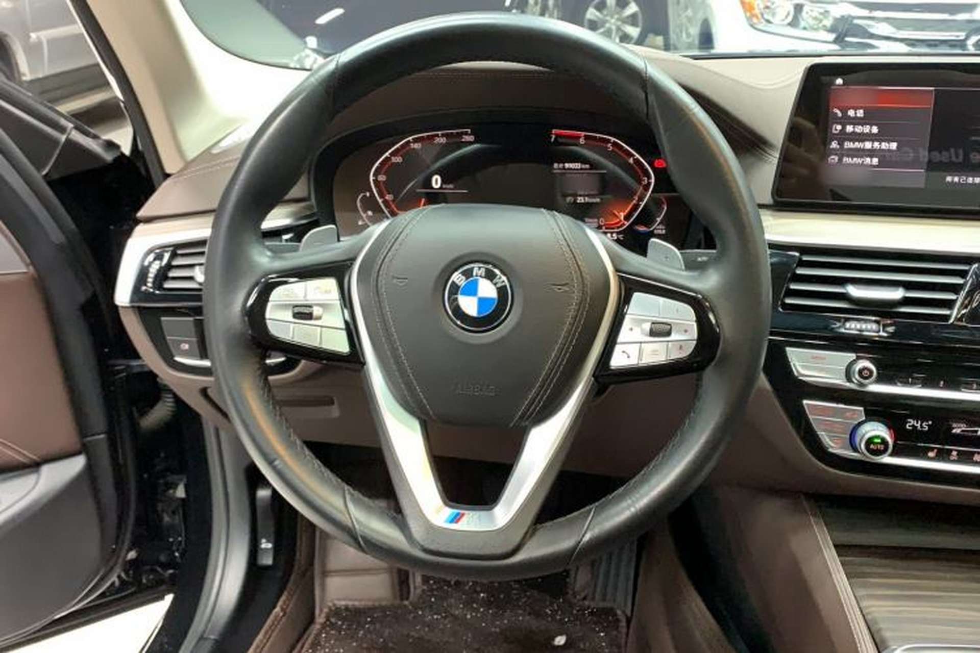Used BMW 5 Series 2020 530Li xDrive Luxury Package Steering Wheel