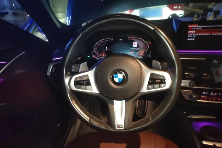 Used BMW 5 Series 2020 530Li Luxury Edition M Sport Package Steering Wheel