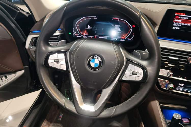Used BMW 5 Series 2020 530Li Luxury Edition Premium Package Steering Wheel