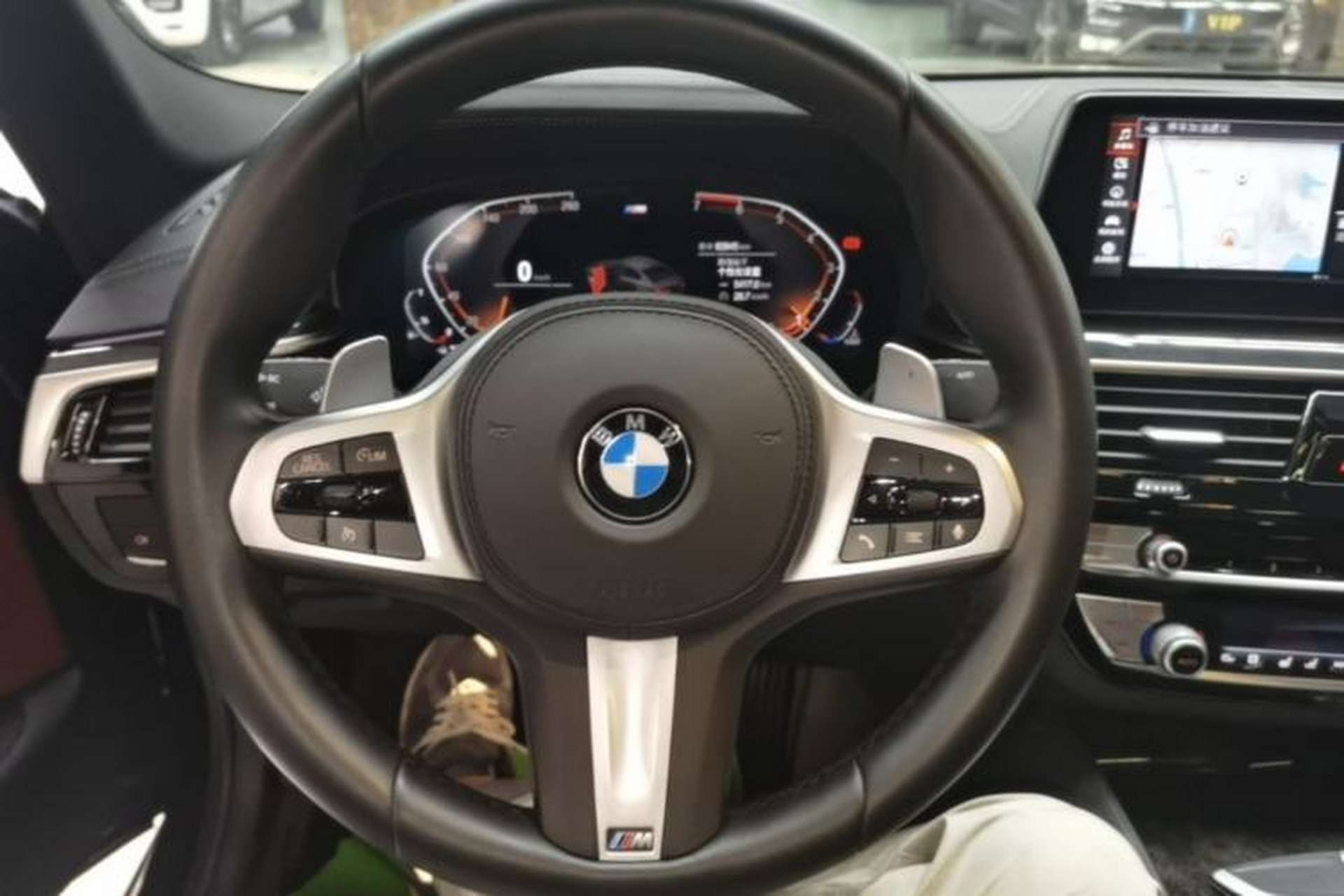 Used BMW 5 Series 2020 530Li Luxury Edition M Sport Package Steering Wheel
