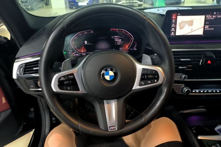 Used BMW 5 Series 2020 530Li Luxury Edition M Sport Package Steering Wheel