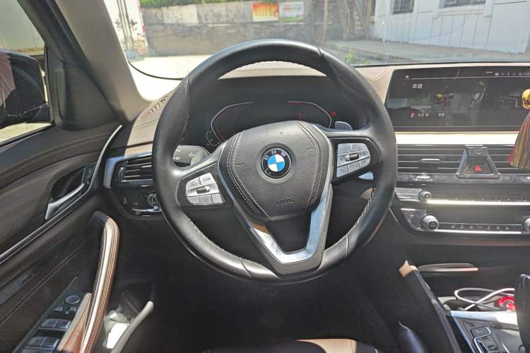 Used BMW 5 Series 2020 530Li xDrive Luxury Package Steering Wheel