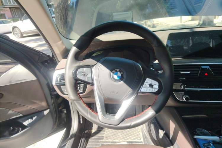 Used BMW 5 Series 2020 530Li Luxury Edition Premium Package Steering Wheel