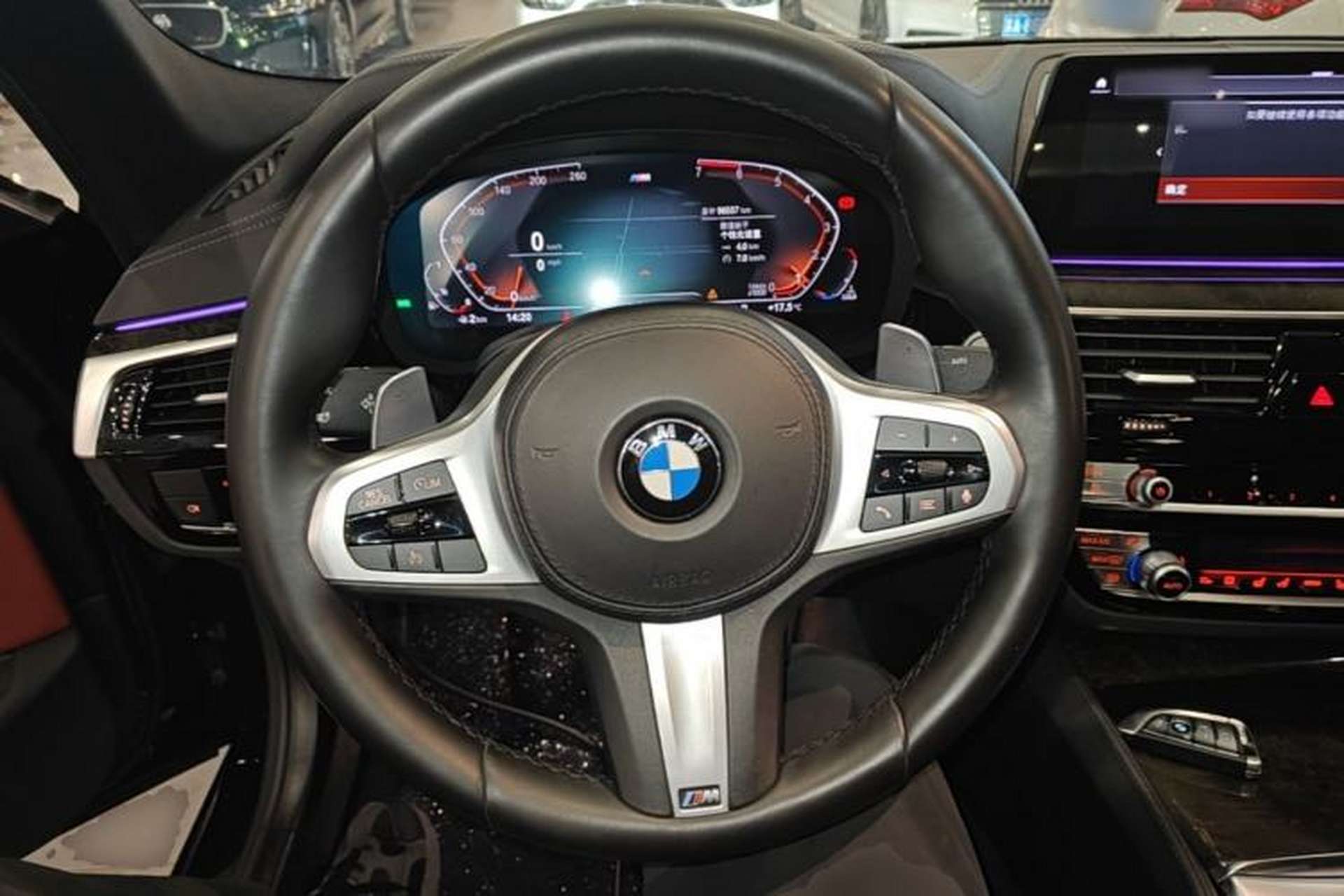 Used BMW 5 Series 2020 530Li Luxury Edition M Sport Package Steering Wheel