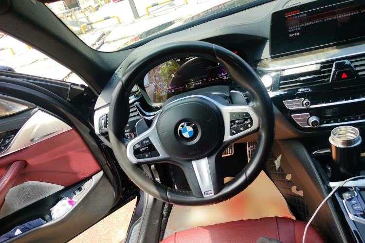 Used BMW 5 Series 2020 530Li Leading Model M Sport Package Steering Wheel