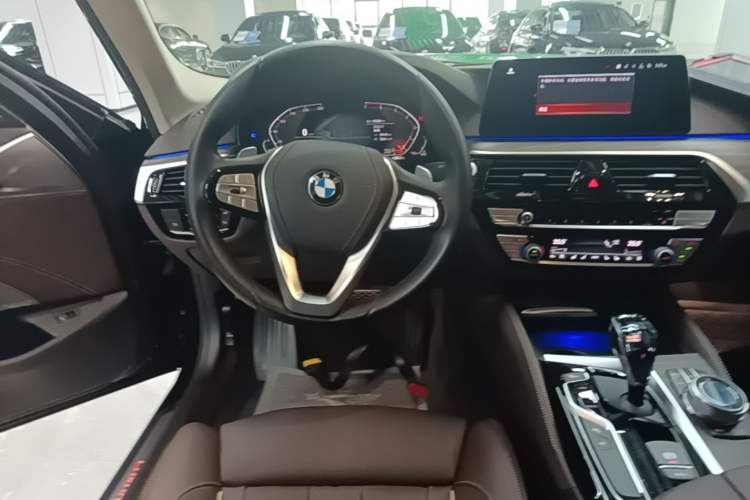 Used BMW 5 Series 2020 530Li Luxury Edition Premium Package Steering Wheel