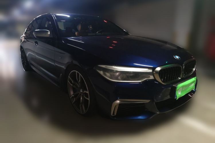 Used BMW 5 Series 2020 540i Sport Line M Sport Package Front Right 45 Deg