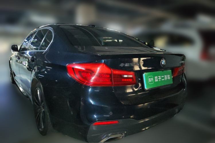 Used BMW 5 Series 2020 530Li Luxury Edition M Sport Package Rear Left 45 Deg