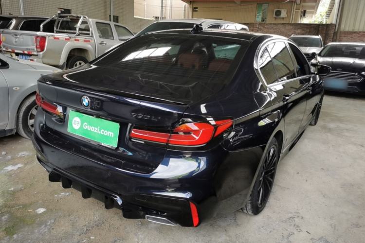 Used BMW 5 Series 2020 530Li Leading Model M Sport Package Rear Right 45 Deg