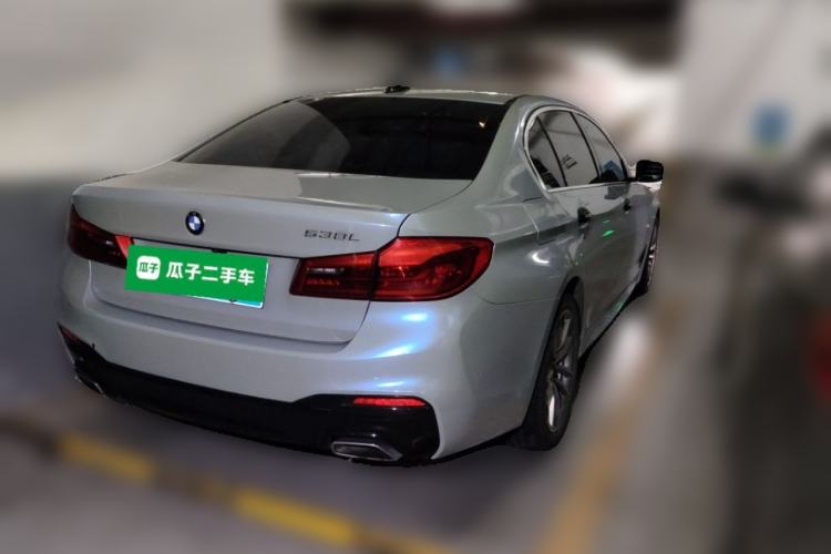 Used BMW 5 Series 2020 525Li M Sport Package Rear Right 45 Deg