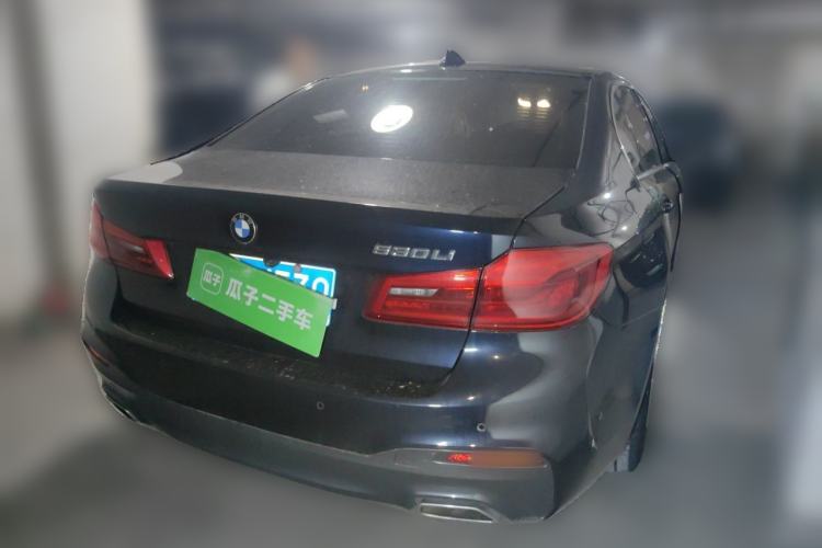 Used BMW 5 Series 2020 530Li Executive M Sport Package Rear Right 45 Deg