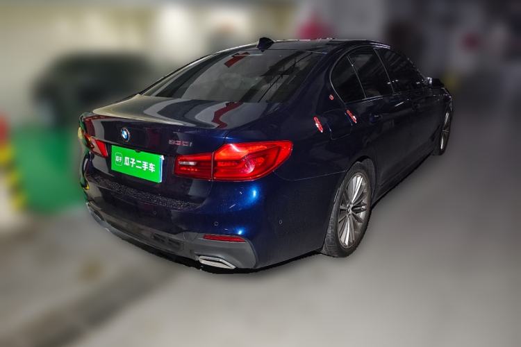 Used BMW 5 Series 2020 530i Sport Line M Sport Package Rear Right 45 Deg