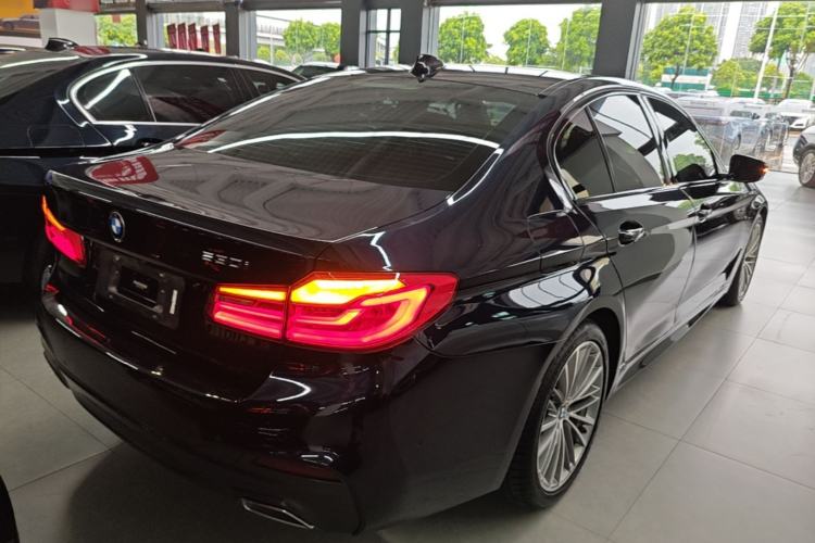 Used BMW 5 Series 2020 530i Sport Line M Sport Package Rear Right 45 Deg