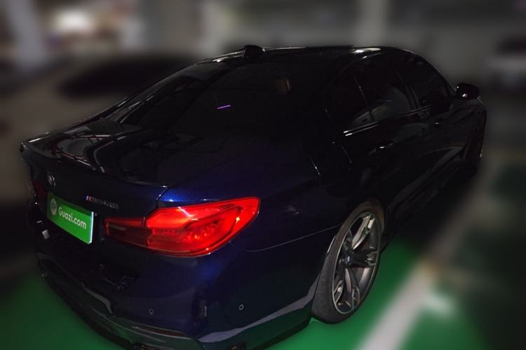 Used BMW 5 Series 2020 540i Sport Line M Sport Package Rear Right 45 Deg