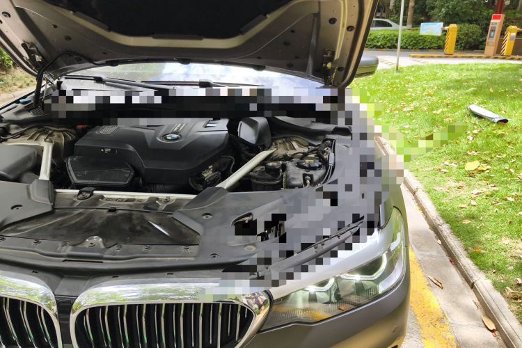 Used BMW 5 Series 2020 525Li Luxury Package Engine Bay Left
