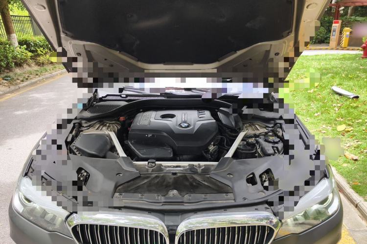 Used BMW 5 Series 2020 525Li Luxury Package Engine Bay