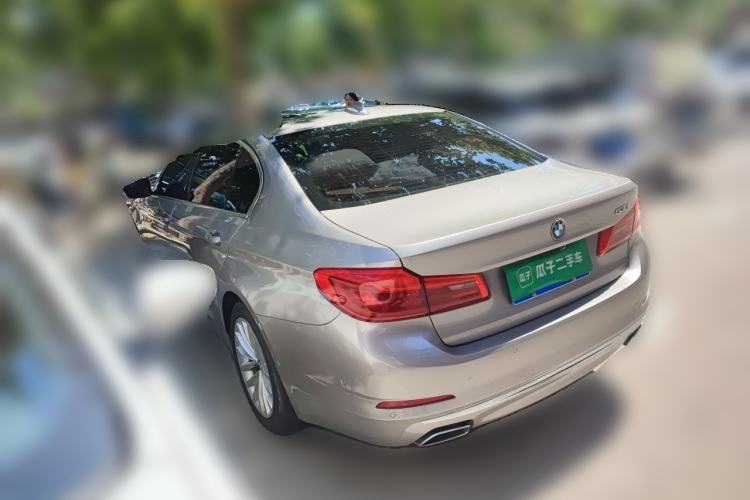 Used BMW 5 Series 2020 530Li Leading Edition Luxury Package Rear Left 45 Deg