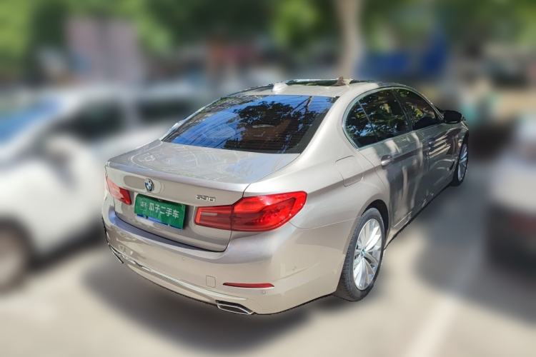 Used BMW 5 Series 2020 530Li Leading Edition Luxury Package Rear Right 45 Deg