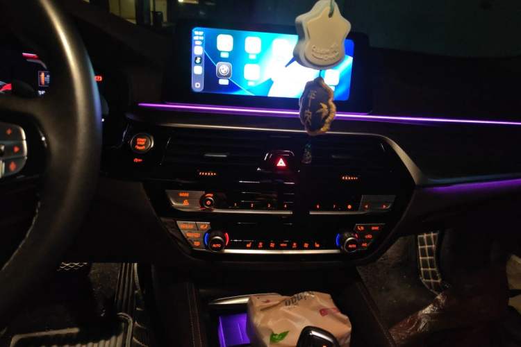 Used BMW 5 Series 2020 530Li Leading Edition Luxury Package Audio And AC Panel