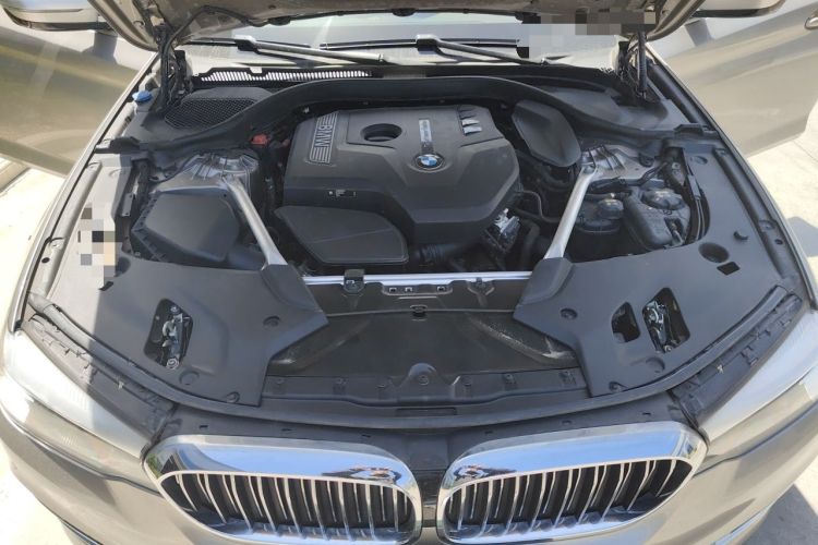 Used BMW 5 Series 2020 525Li Luxury Package Engine Bay