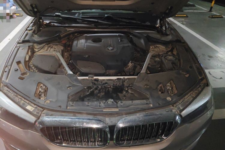 Used BMW 5 Series 2020 525Li Luxury Package Engine Bay