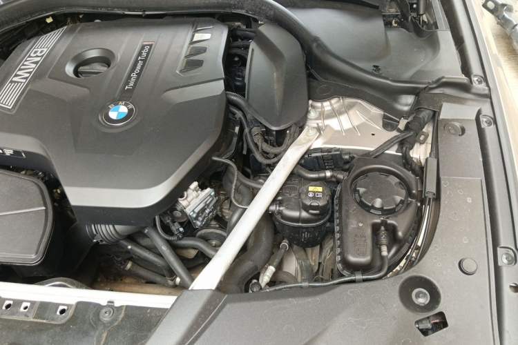 Used BMW 5 Series 2020 525Li Luxury Package Engine Bay Left