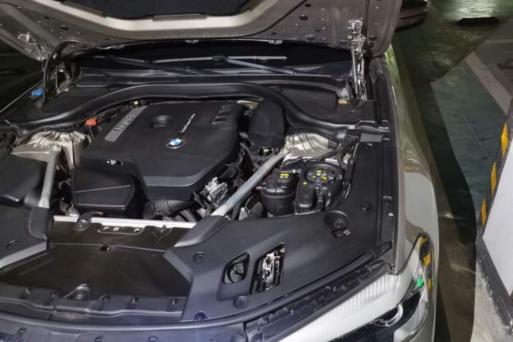 Used BMW 5 Series 2020 525Li Luxury Package Engine Bay Left