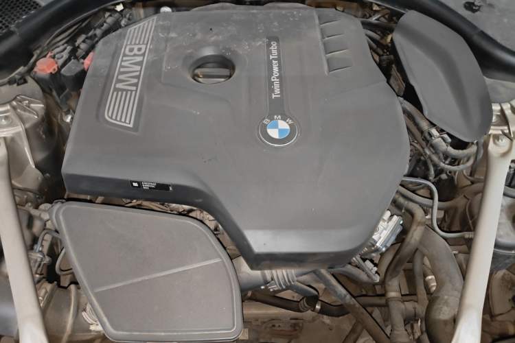 Used BMW 5 Series 2020 525Li Luxury Package Engine Bay