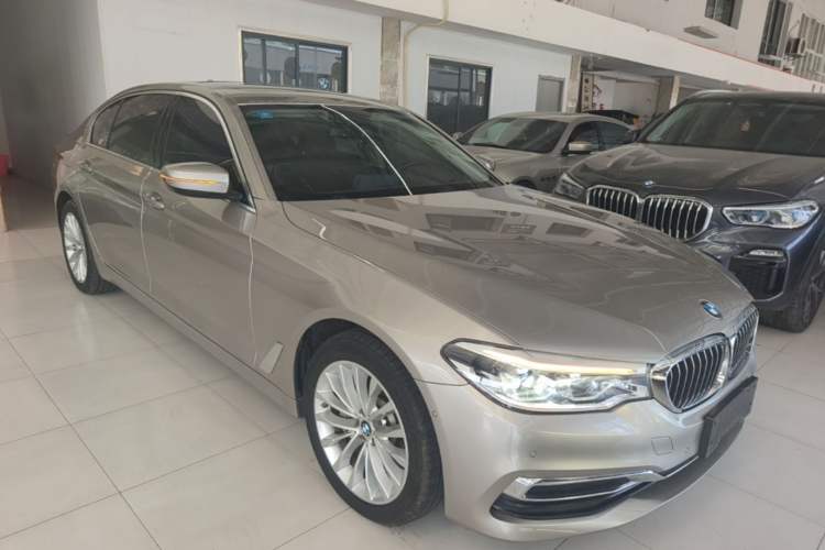 Used BMW 5 Series 2020 530Li Luxury Edition Premium Package Front Right 45 Deg