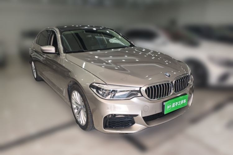 Used BMW 5 Series 2020 530Li Leading Edition Luxury Package Front Right 45 Deg
