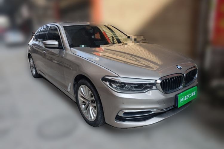 Used BMW 5 Series 2020 530Li Luxury Edition Premium Package Front Right 45 Deg