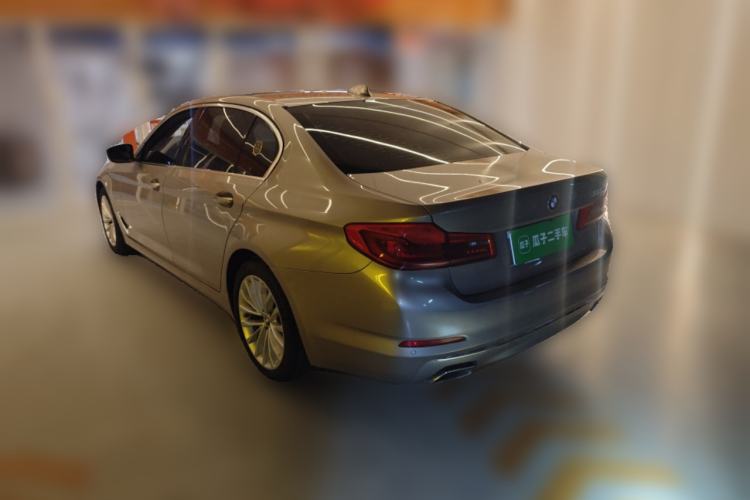 Used BMW 5 Series 2020 525Li Luxury Package Rear Left 45 Deg
