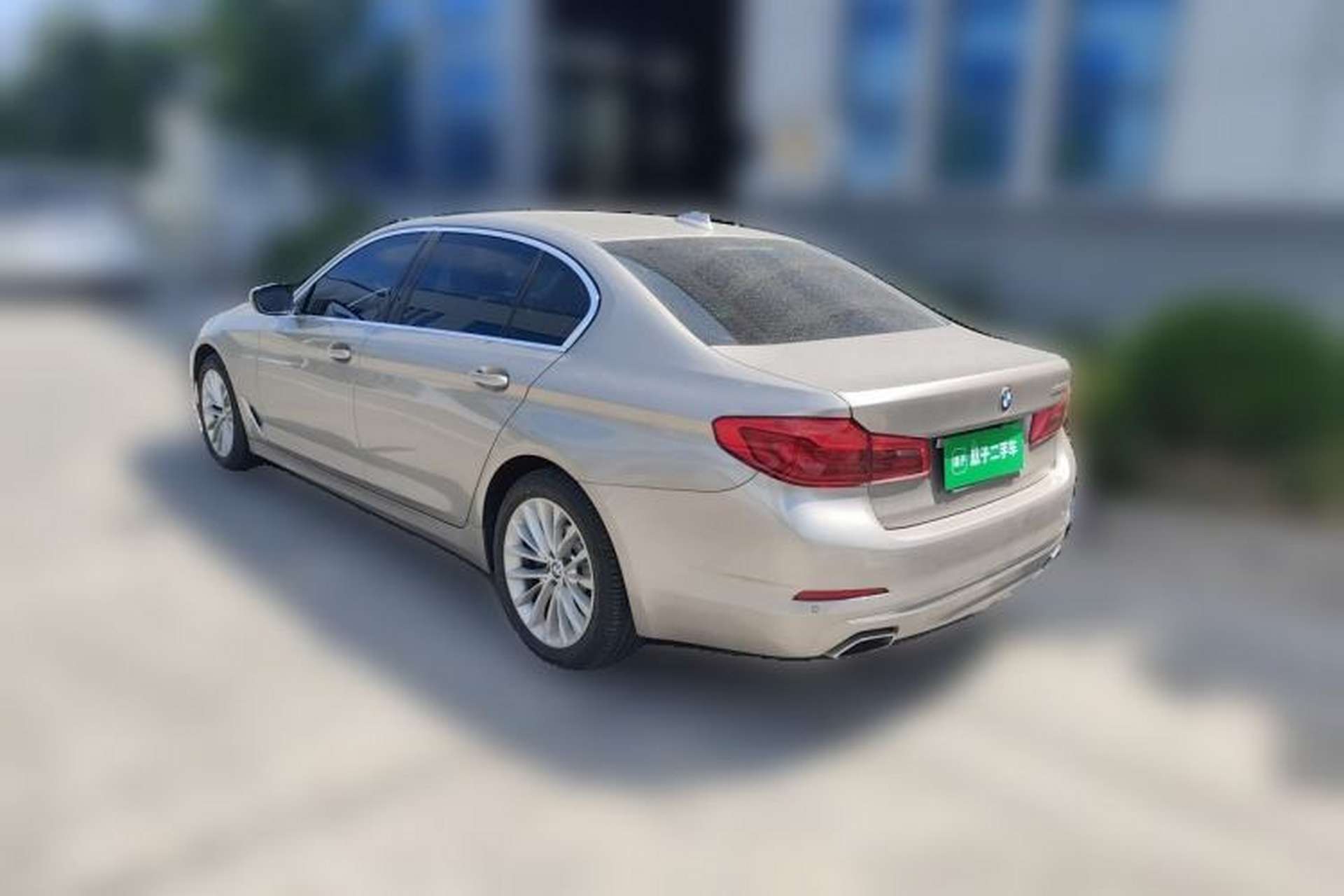 Used BMW 5 Series 2020 525Li Luxury Package Rear Left 45 Deg