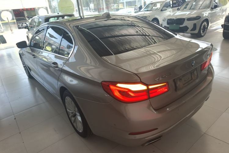 Used BMW 5 Series 2020 530Li Luxury Edition Premium Package Rear Left 45 Deg