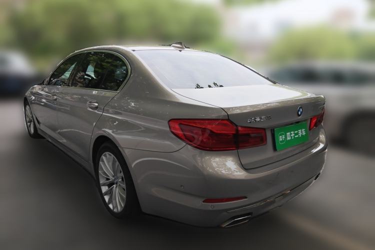 Used BMW 5 Series 2020 525Li Luxury Package Rear Left 45 Deg