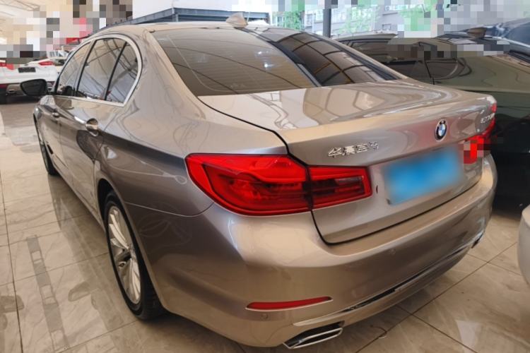 Used BMW 5 Series 2020 530Li Leading Edition Luxury Package Rear Left 45 Deg