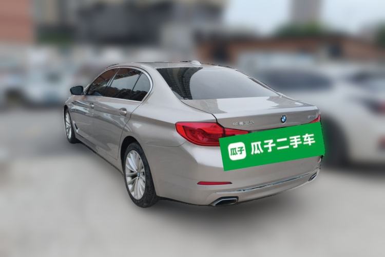 Used BMW 5 Series 2020 525Li Luxury Package Rear Left 45 Deg