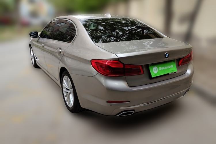 Used BMW 5 Series 2020 525Li Luxury Package Rear Left 45 Deg