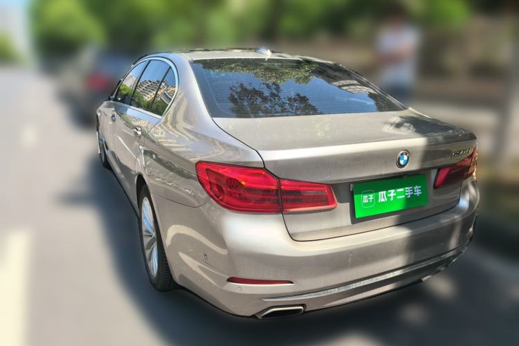 Used BMW 5 Series 2020 530Li Luxury Edition Premium Package Rear Left 45 Deg