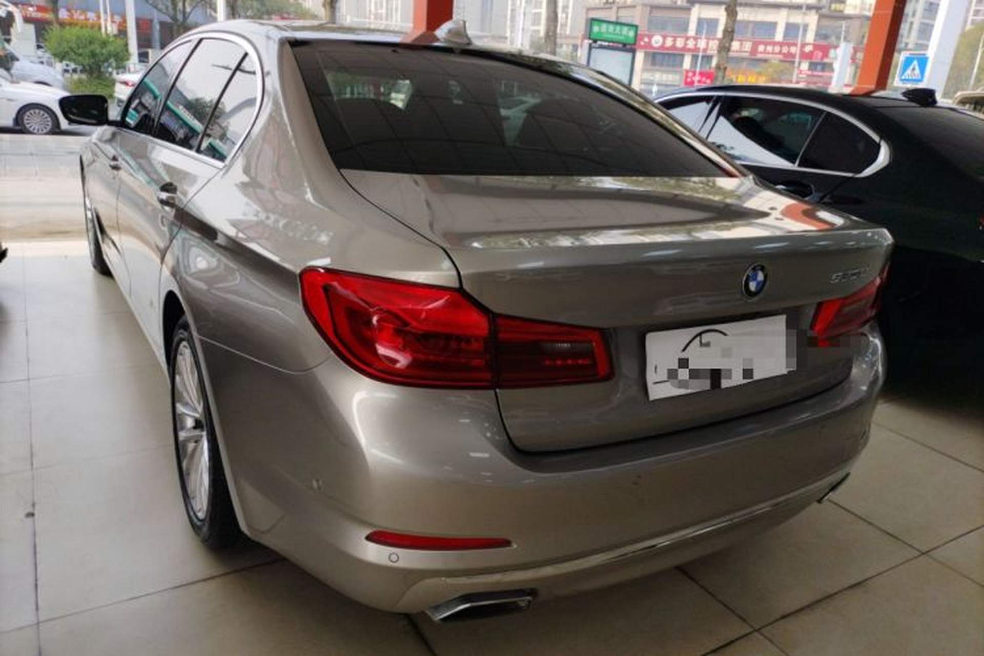 Used BMW 5 Series 2020 530Li Luxury Edition Premium Package Rear Left 45 Deg