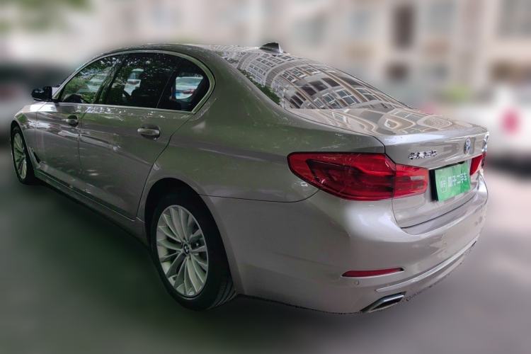 Used BMW 5 Series 2020 530Li Leading Edition Luxury Package Rear Left 45 Deg