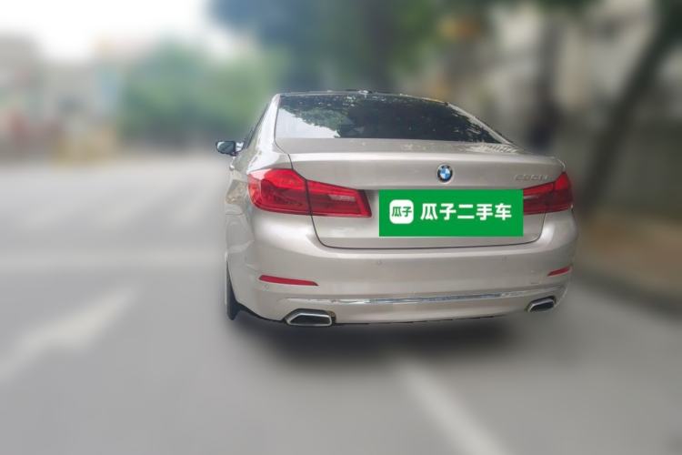 Used BMW 5 Series 2020 530Li Leading Edition Luxury Package Rear Left 45 Deg