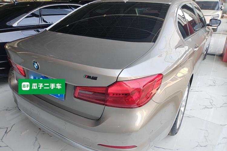 Used BMW 5 Series 2020 530Li Luxury Edition Premium Package Rear Right 45 Deg