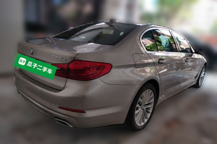 Used BMW 5 Series 2020 525Li Luxury Package Rear Right 45 Deg