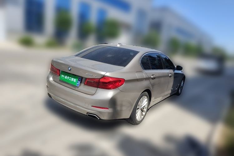Used BMW 5 Series 2020 525Li Luxury Package Rear Right 45 Deg